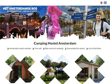 Tablet Screenshot of campingamsterdam.com